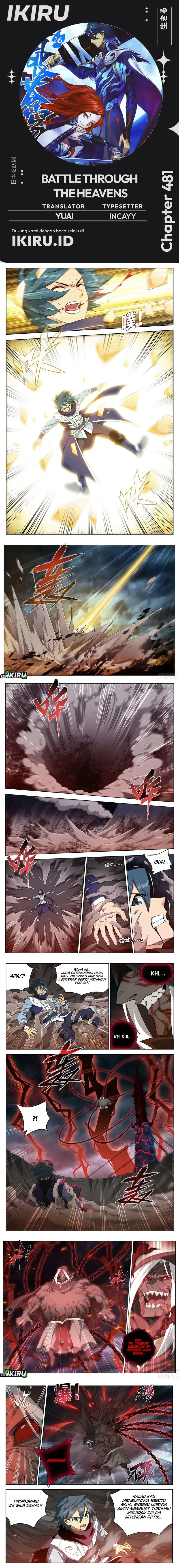 Battle Through the Heavens Chapter 481 Bahasa Indonesia